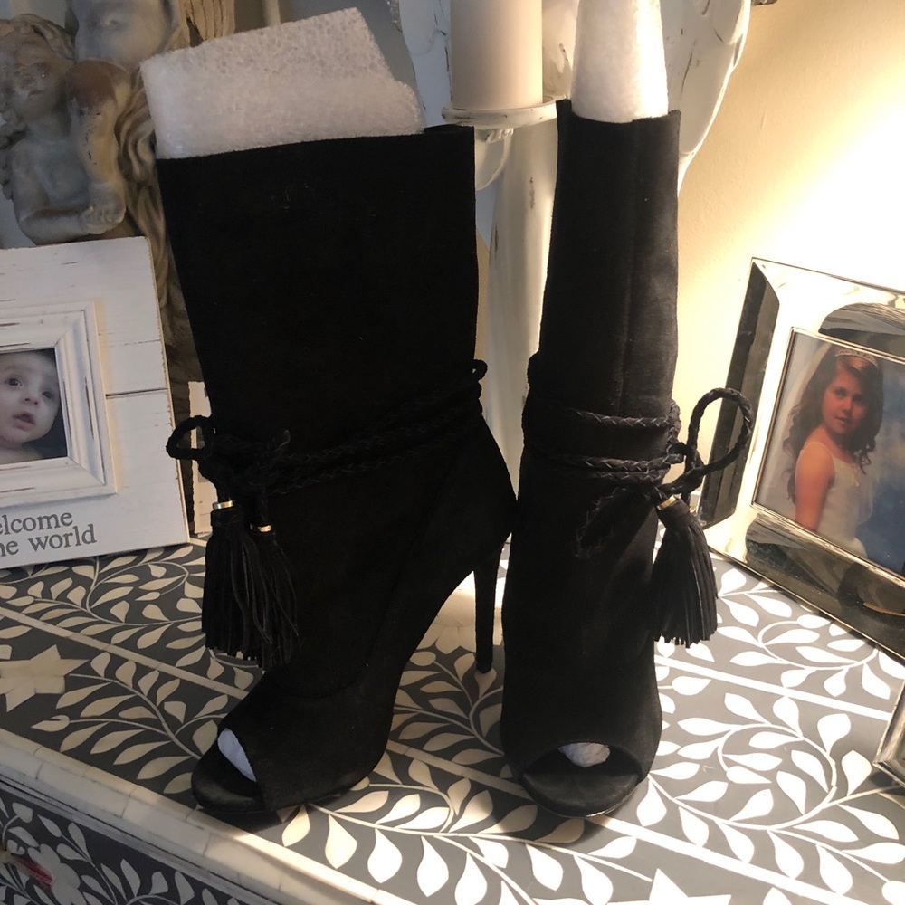 Jamie Schutz Peep Toe Bootie
